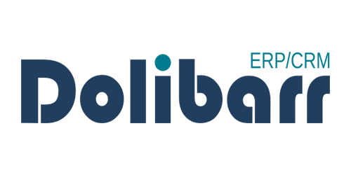Logo Dolibarr, le progiciel auquel nous proposons une formation aux logiciels de bureautique